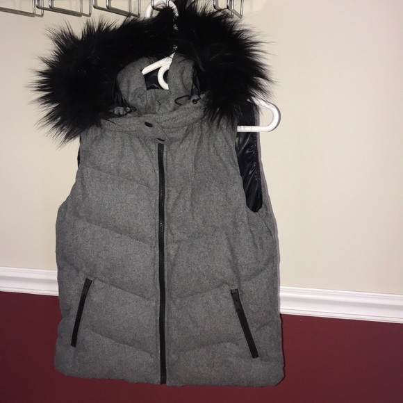 GAP Jackets & Blazers - Gap Vest with Faux Fur Hood